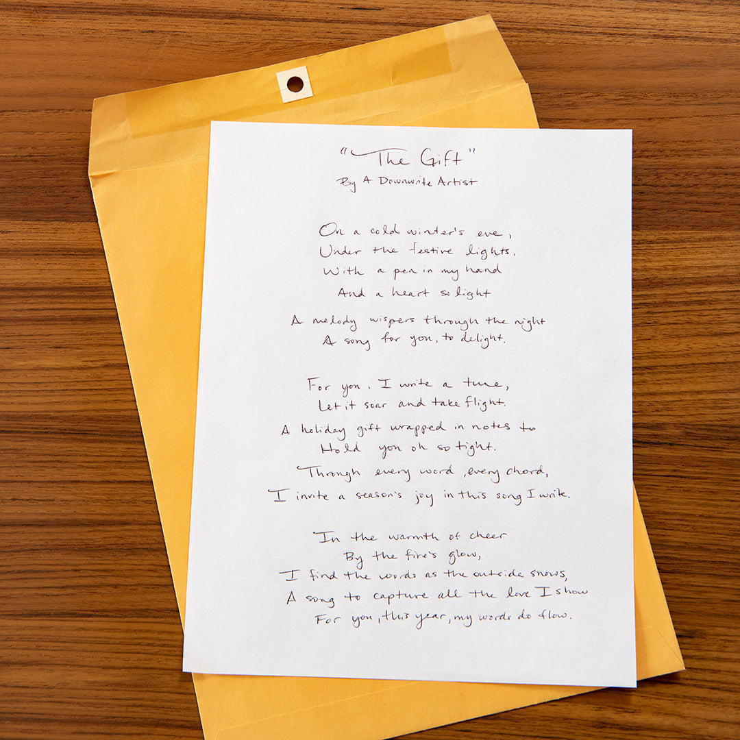 Handwritten Lyrics